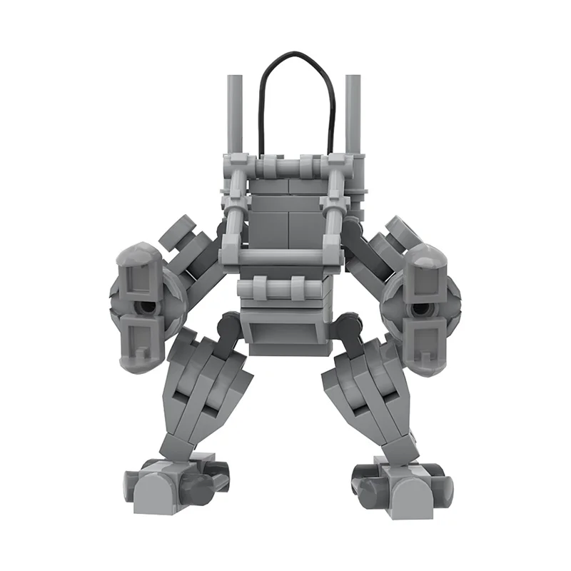 MOC-163877 mini exo-suit robô blocos de construção em miniatura armadura figura modelo tijolos brinquedo colecionável para criança adulto presente natal