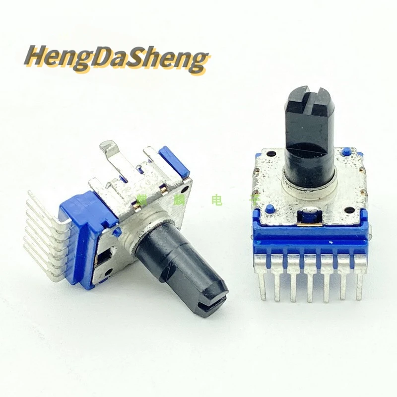 

5Pcs/Lot RK14 Type B100K Vertical Single Row 7 Pin Power Amplifier Mixer Volume Balance Potentiometer