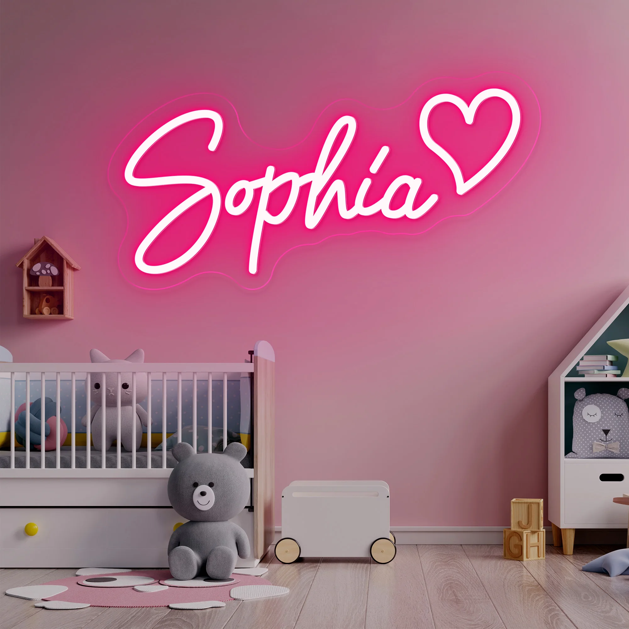 Custom Neon Led Kid…