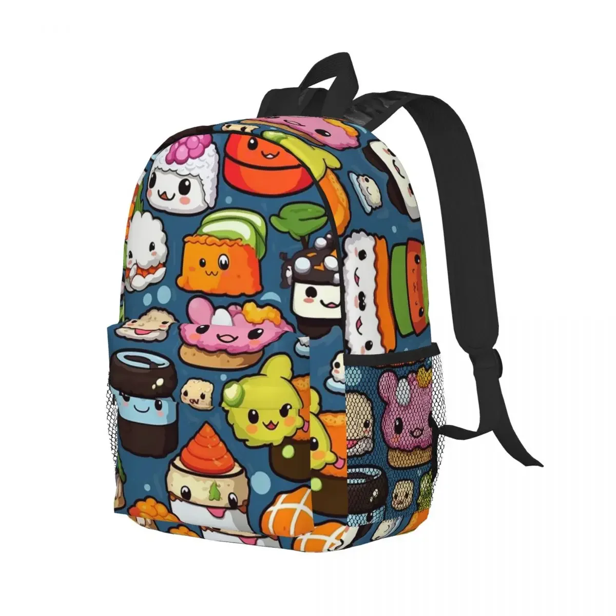 Sacs à dos Sushi Monsters pour adolescents, cartable décontracté pour enfants, sacs d'école, sac à dos de voyage, sac initié, grande capacité