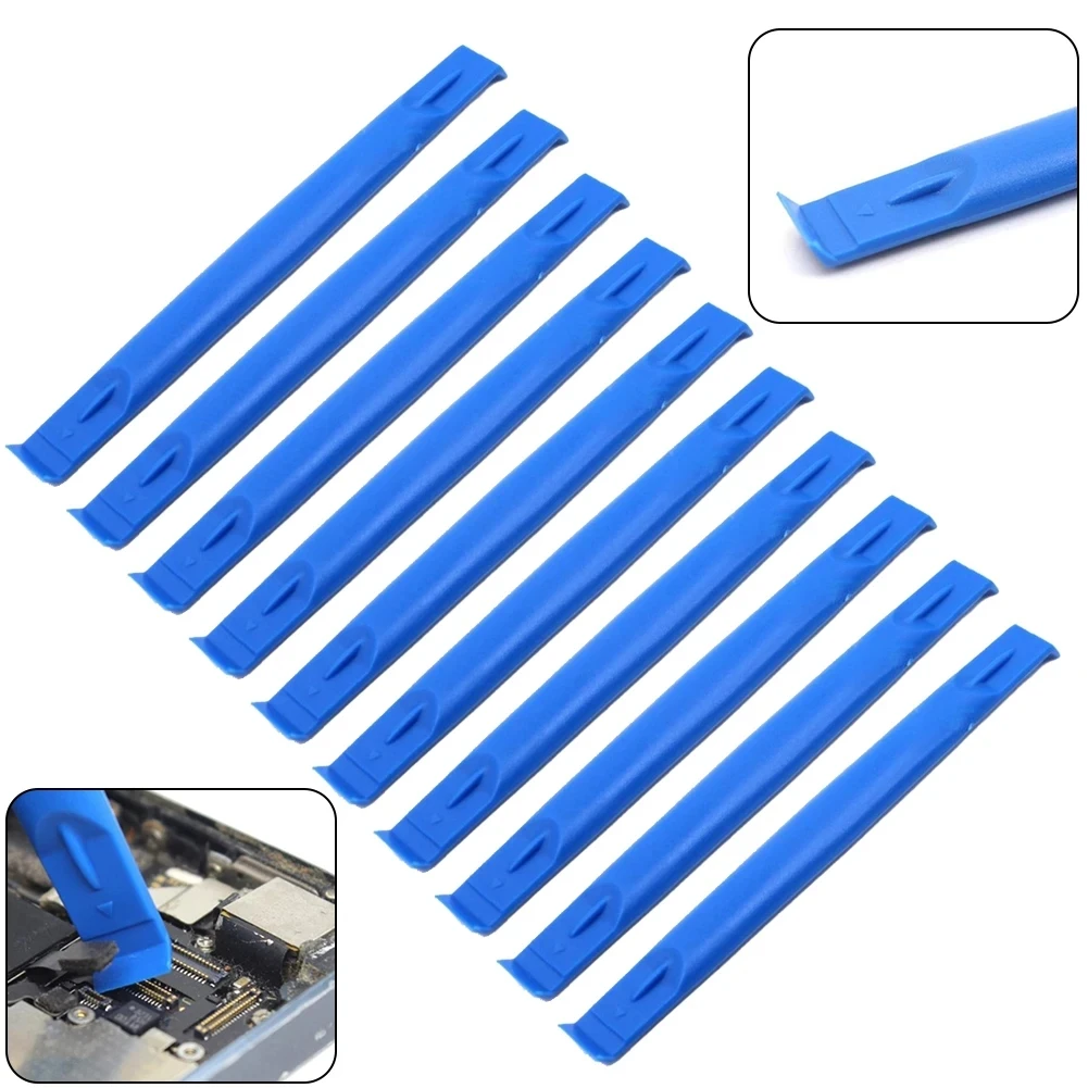 

10pc 83mm Light Blue Plastic Opening Tool Kit Cross Crowbar DIY Spudger Cylindrical For Laptop PSP Repair Disassemble Tool