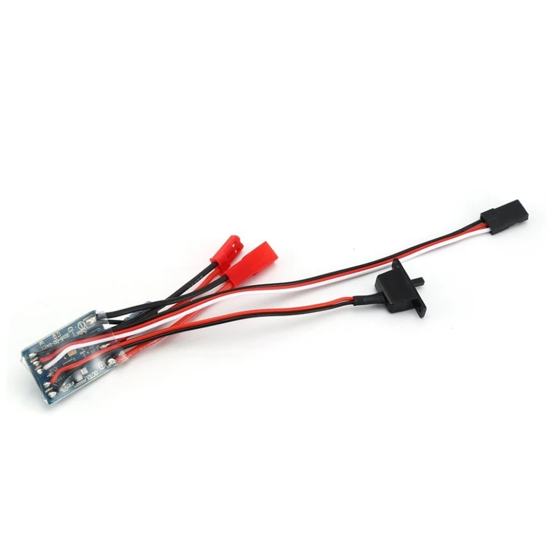 10A ESC Brushed Speed Controller for 1/12 1/16 1/18 1/24 1/28 RC Car Crawler WPL C24 B16 B24 B36 K989 RC Boat