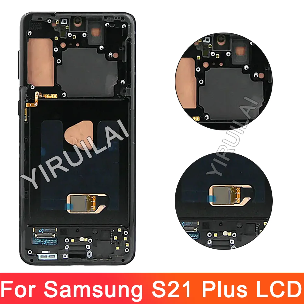 Tested S21 Plus For Samsung For S21+ 5G G996B G996U G996W LCD Display Touch Screen Digitizer Assembly Replacement