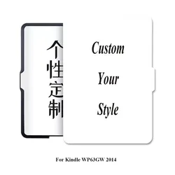 Custom Case for Kindle 7th Generation Kindle WP63GW 2014 Release Cover Funda Ebook Protective Shells Customized Printed Case