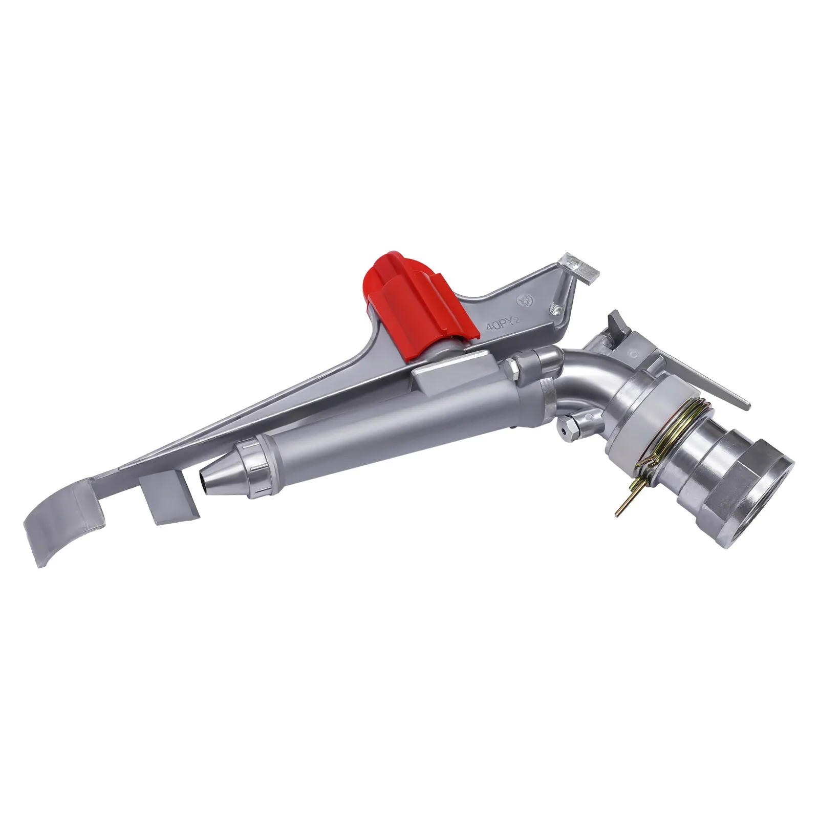 مسدس رش عالي التحمل مقاس 2 بوصة - 360 درجة °   بخاخ دائري كامل مع تغطية 5000 قدم مربع لري الحديقة والمزرعة