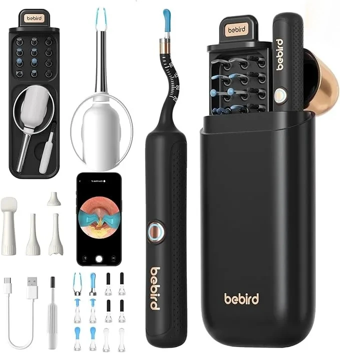 

Беспроводной визуальный очиститель ушей Xiaomi Bebird HD с пинцетом-щипцами и эндоскопом, домашний визуальный ухочиститель с камерой