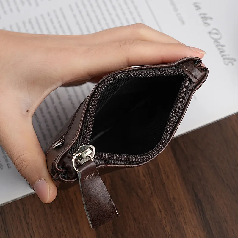 【Unisex】New European and American Retro Women's FashionPUShort Wallet Men's Pocket Card Wallet