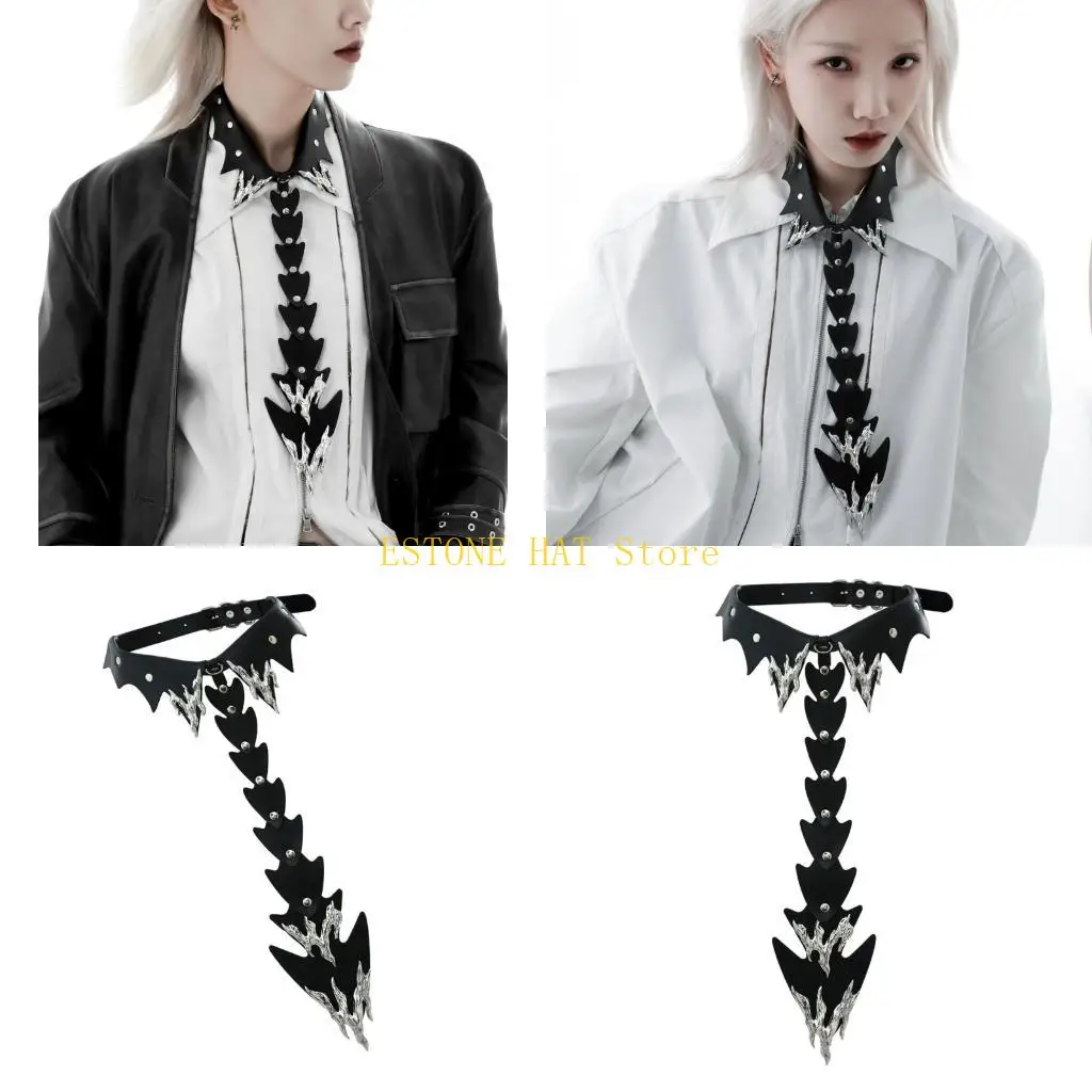 cravatta-pre-annodata-con-motivo-punk-a-fiamma-49mf-design-senza-nodo-da-uomo-facile-da-indossare