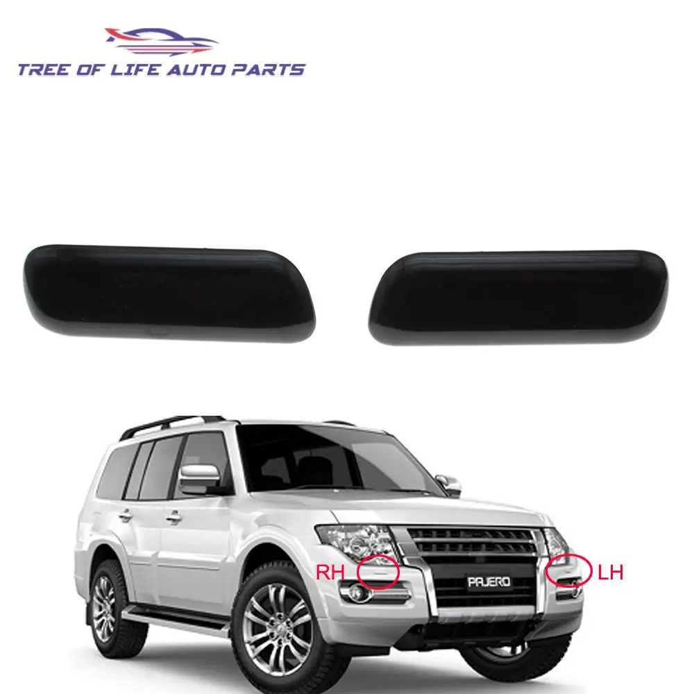 

Левая/правая/пара, насадки для омывателя передних фар Mitsubishi Pajero V97 V93 Montero 8264A027 8264A028