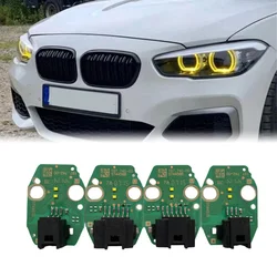CSL Yellow Angel Eyes DRL Boards For 2016 2017 2018 BMW 1 series F20 F21 LCI LED Headlight Daytime Running Light 63117428425