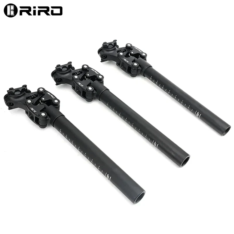 

RIRO RCX SP-S4 Aluminum Alloy Shock Absorber 27.2MM/30.9MM/31.6MM or Mtb Bike Seat Tube 50MM Traval Seatpost Original Tube