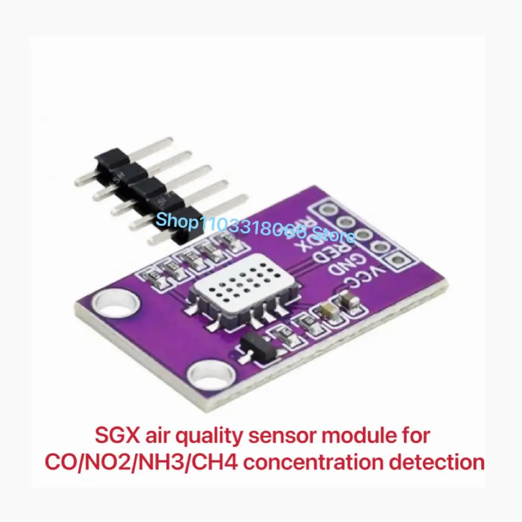 MICS-5524/4514/2714/6814 Gas Sensor Module for Air Detection of Carbon Monoxide (CO), Nitrogen Dioxide (NO2), and Ammonia (NH3)