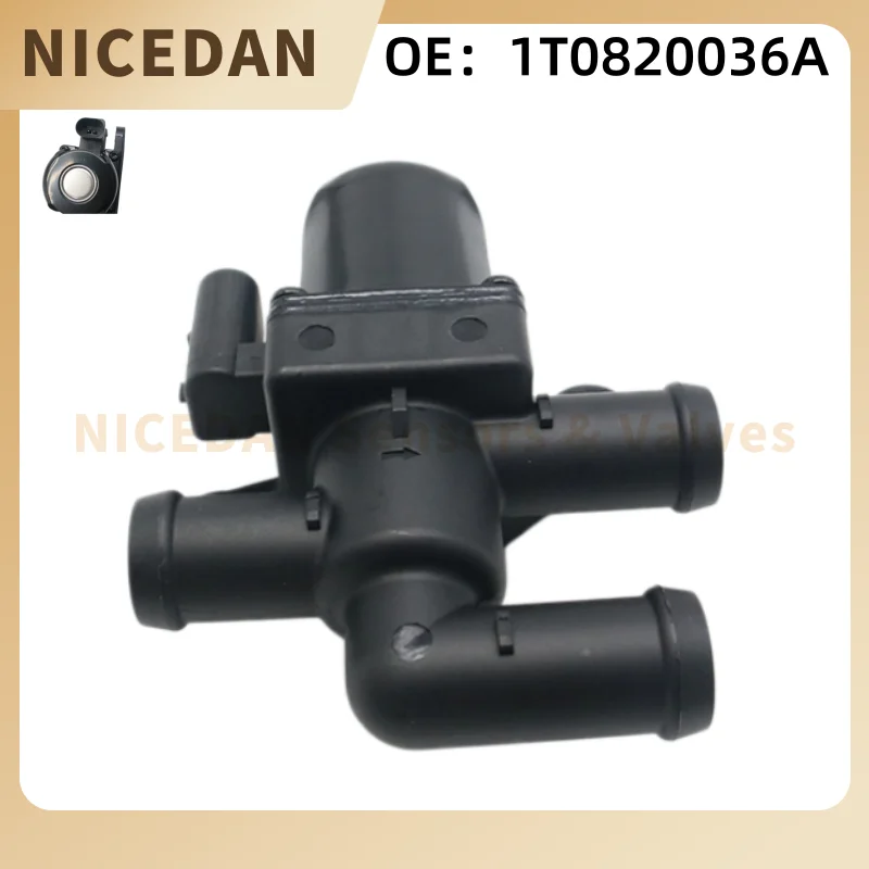 1T0820036A  Heater Control Valve 1T0820036 1T0820036C 95557282403 For VW Touareg 7L Multivan T5 Audi Q7 4L Porsche Cayenne 9PA