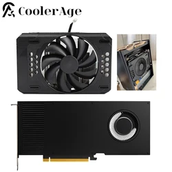 For RTX A4000 Graphics Card Heatsink Replacement ITX Case RTXA4000 Video Card DIY Single Fan Heatsink