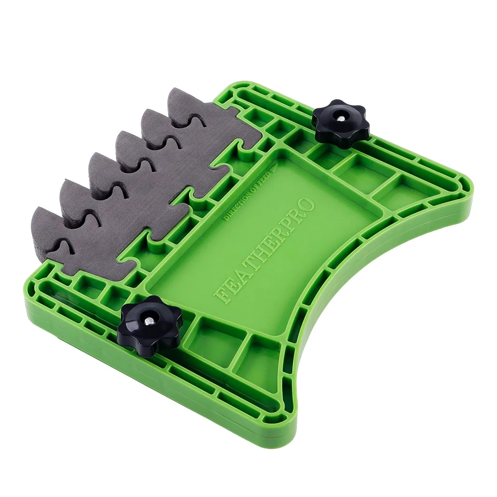 EVA Feather Press Plate, Home Woodworking Tools, Featherboard To Reduce Kickback,For Circular Saws/Table Saws Etc,Safety Special