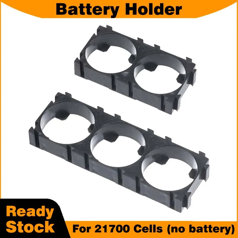 

10pcs 21700 Battery Holder Plastic Splicing Lithium-ion battery cell holder plastic battery spacer spliceable