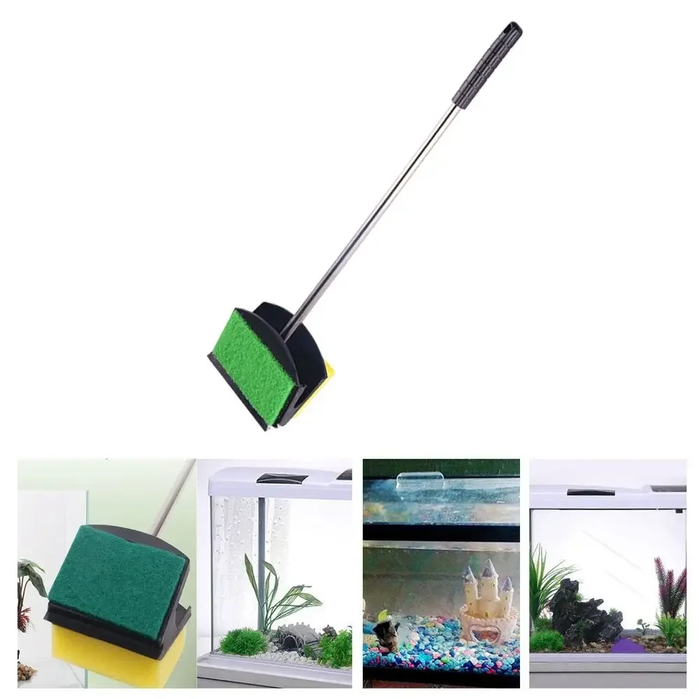 Aquarium Fish Tank Glass Plant Cleaning Brushes Floating Clean Window Algae Scraper Sponge Accessories Tools High Quality Algae