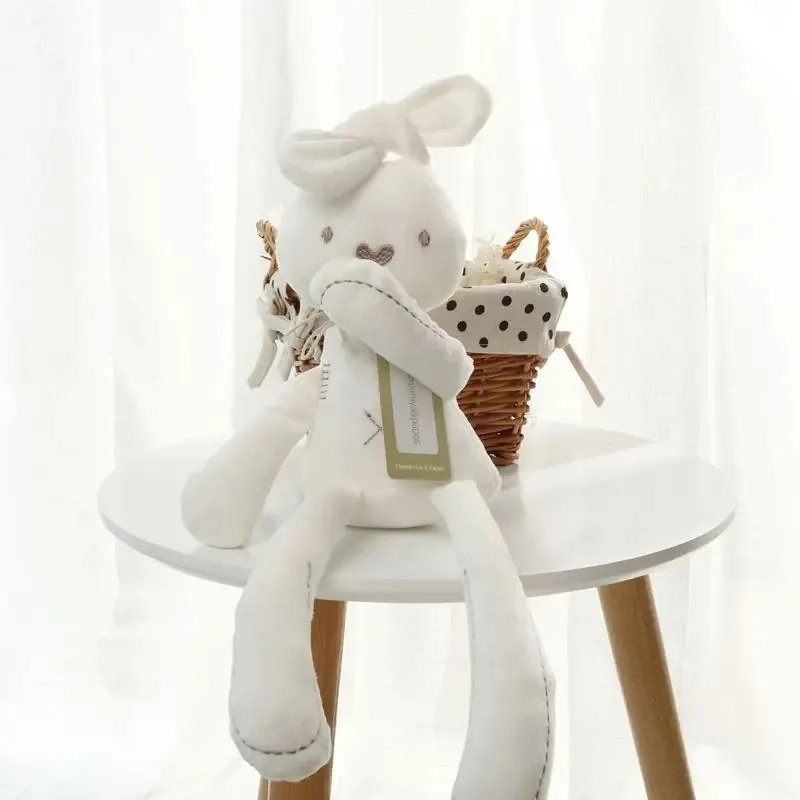 Hoạt Hình Dễ Thương Sang Trọng Vải Búp Bê Thỏ Đồ Chơi Trẻ Em Liên Hoan Sinh Nhật Tặng Xe Đẩy Cho Bé Ngủ Đối Tác Cũi Lều Trang Trí Đồ Trang Trí