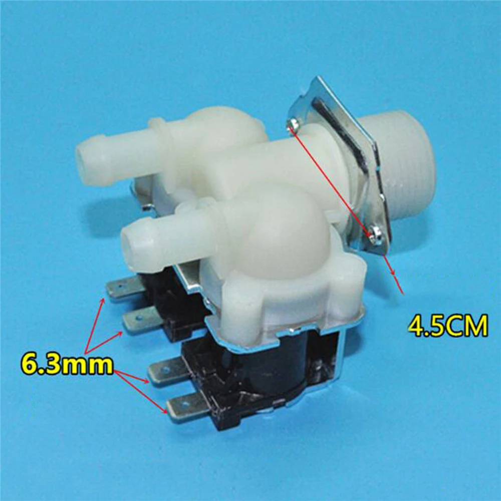Valvola di ingresso dell'acqua A doppia via originale interruttore di ingresso dell'acqua FPS180G/ A per elettrovalvola di ricambio per lavatrice A tamburo DiQua