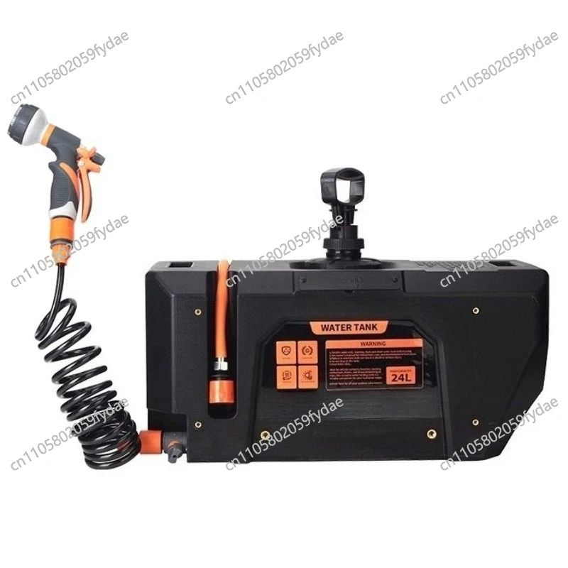 Vehicle Water Tank, Large Capacity Off-Road Car Water Bottle, Thickened Water Tank for Pickup Truck, Camping, and Bathing