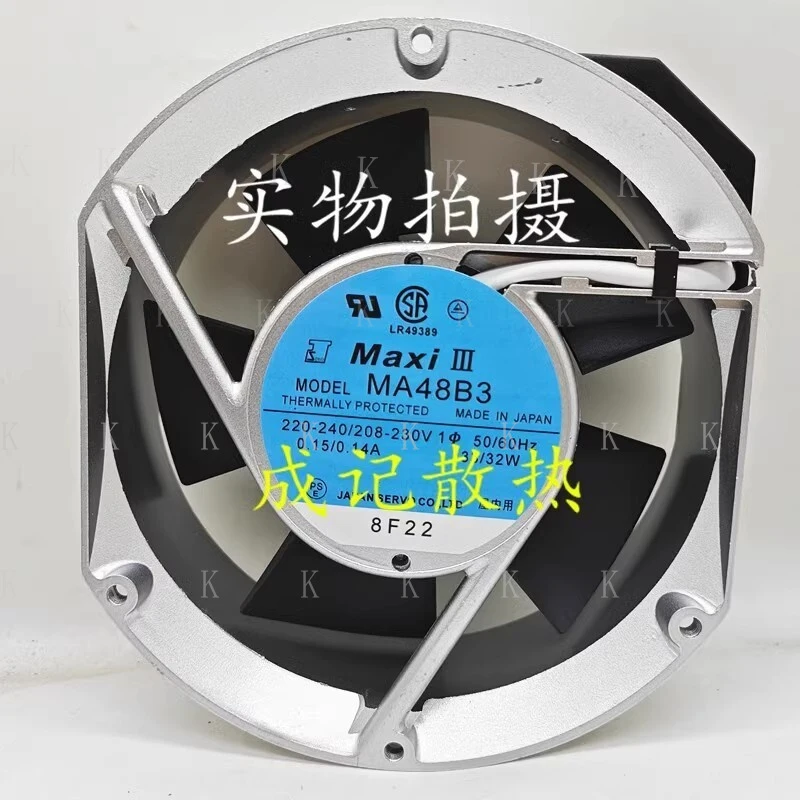 C  FOR  SERVO MA48B3 17251 220-240V/208/2  wbr/  30V 0.15/0.14A 33/32W 172*51MM Inverter Cooling