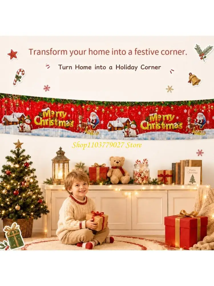 C4DF Seasonal PET Party Pendant for Indoor Display and Table Accent