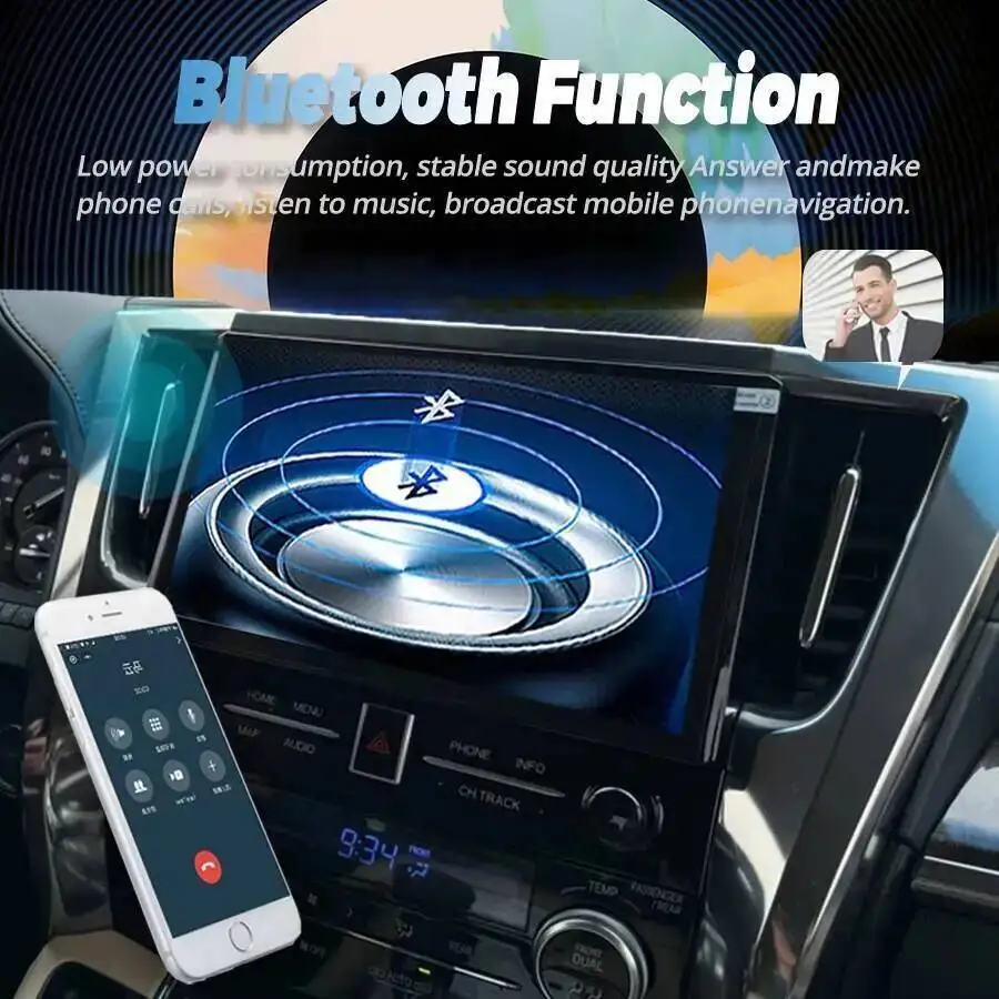 11.5inch Dual System Android Car Radio For Toyota Alphard 35 A35 Multimedia Video Player Stereo Carplay GPS Navigation 4G WiFi