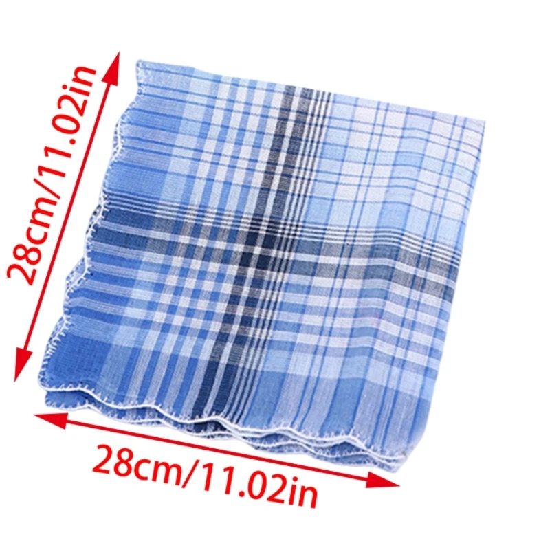 Square Bandanas Multiuse Handkerchief Pocket Hankie Towel for Adult Sweat Wipe Dropship