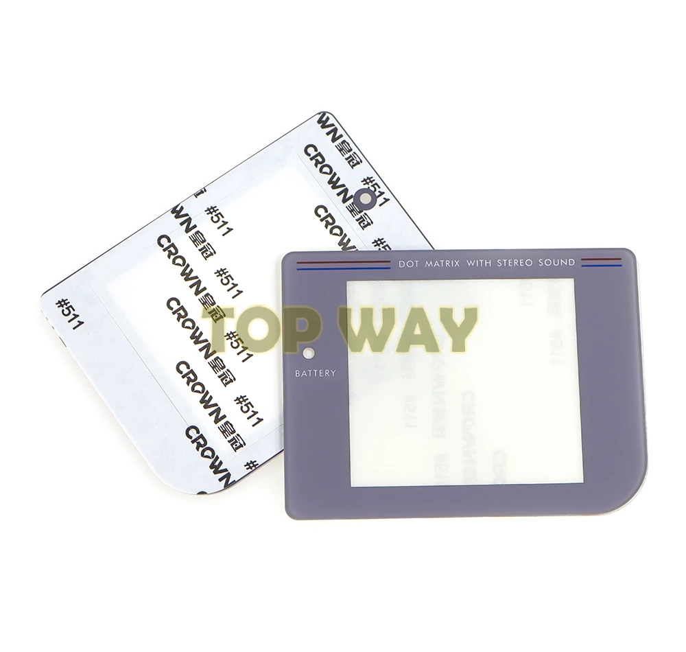 1 шт. для Nintendo GameBoy Zero DMG-01 для Raspberry Pi, модифицированная узкая защитная крышка, стеклянная линза для экрана для GB