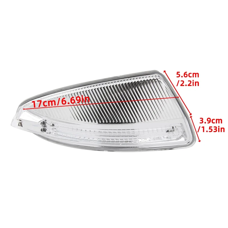 Imagem -06 - Espelho Retrovisor Lateral Esquerdo Luz de Sinalização Mercedes-benz W164 W204 W639 Ml300 Ml320 Ml500 C250 C300 C350