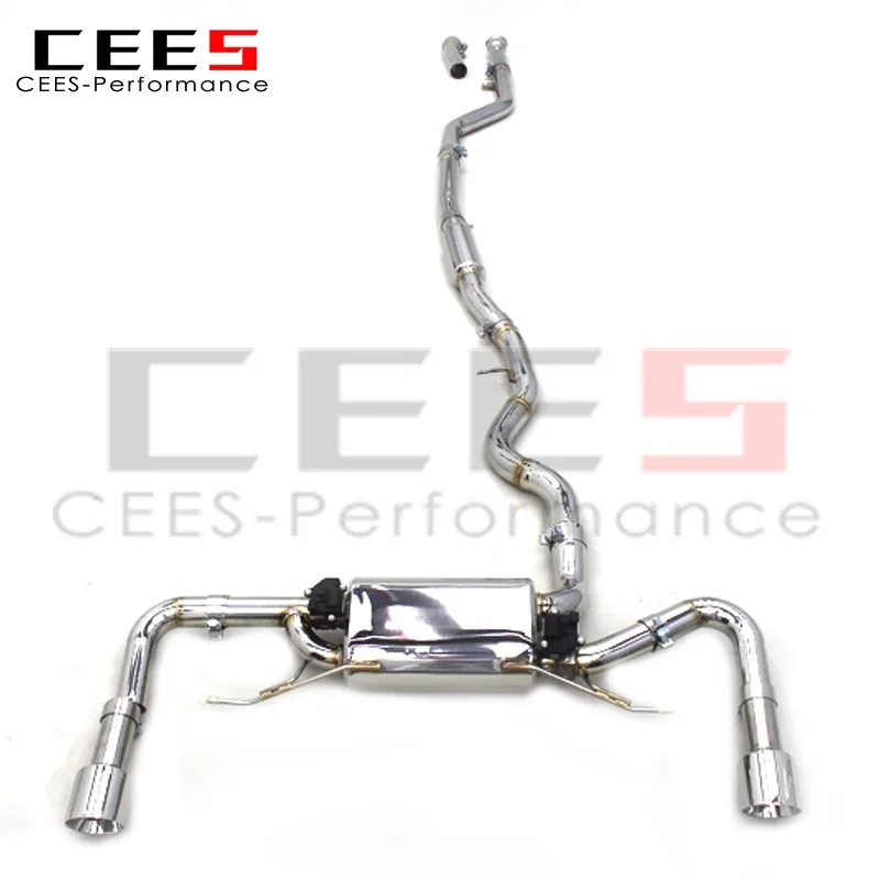 

CEES Catback Exhaust For BMW 318/320/328/330 F34/F35/F30 2.0T N20 2014-2019 Exhaust Pipe 304 Stainless Steel Exhaust Systems