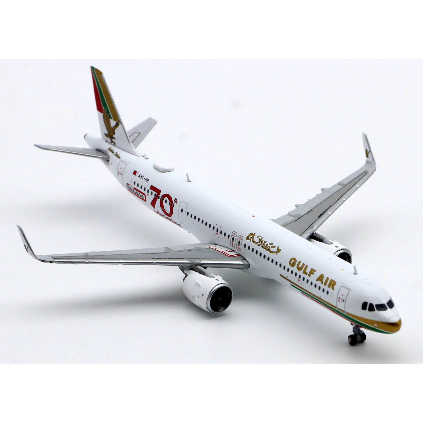 XX4894 Alloy Collectible Plane Gift JC Wings 1:400 Gulf Air \