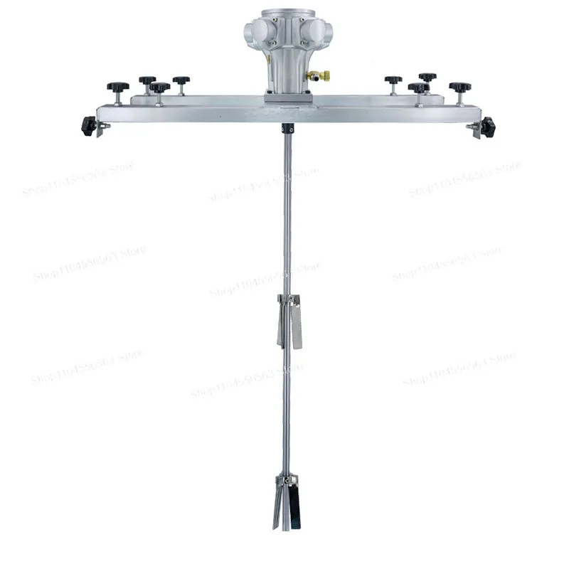 IBC Horizontal Plate Pneumatic Mixer for Chemical Mixing Explosion-Proof Paint & Coating Industry