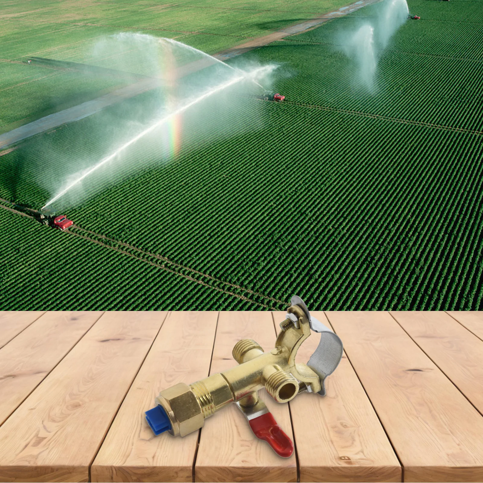 Alloy Fan Shaped Nozzle Agricultural Spray Head Agricultural Spraying 9cm Alloy High-quality Alloy Construction