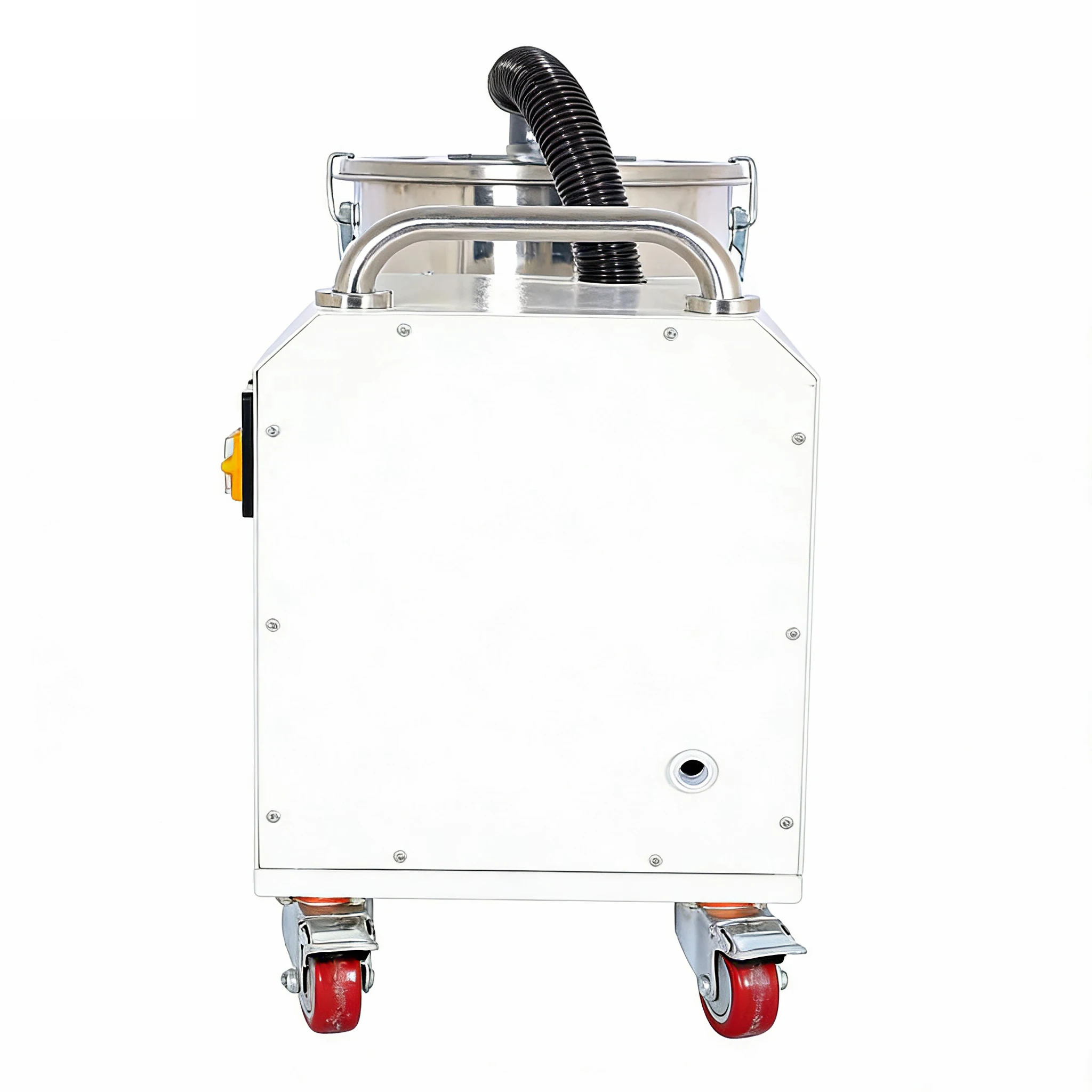 Stainless steel industrial vacuum cleaner High negative pressure mobile dust collector for polishing and grinding