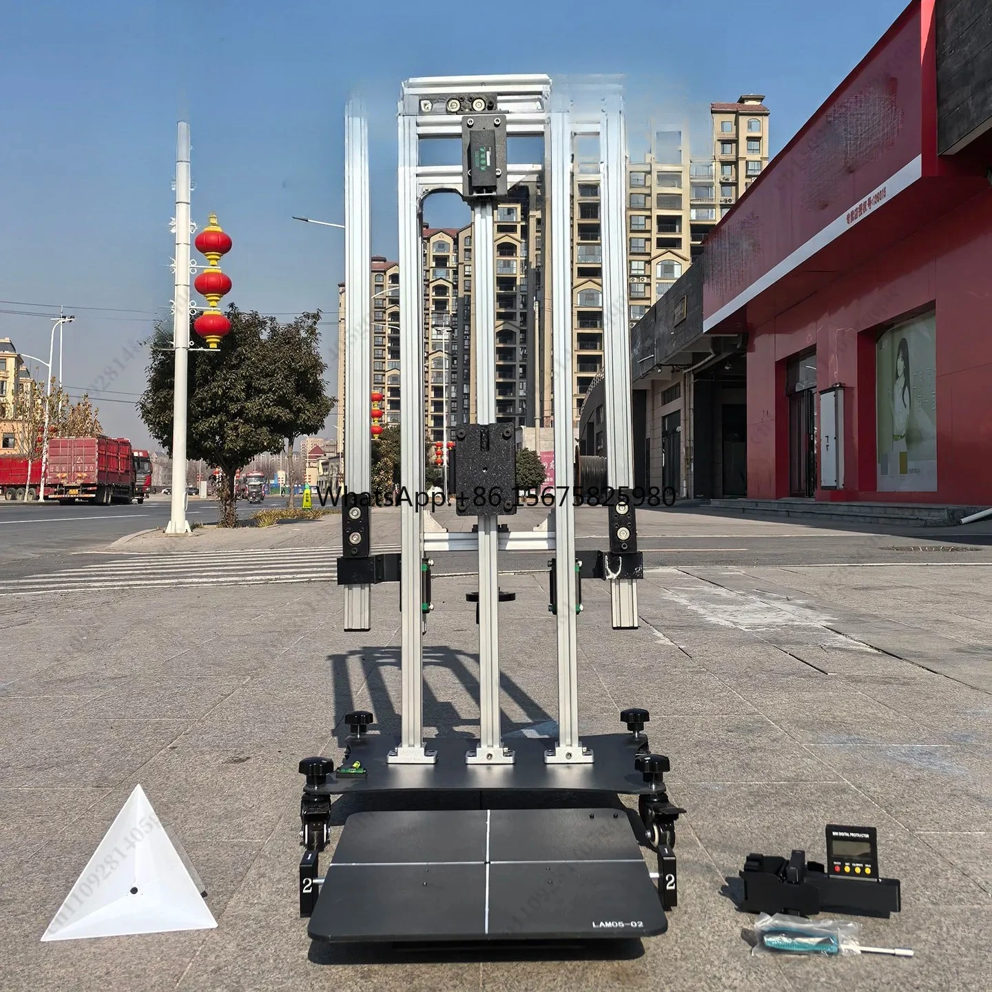 Full Set ACC Calibration Tool ADAS Foldable Radar Calibration System Front Rear 360 Panoramic Camera