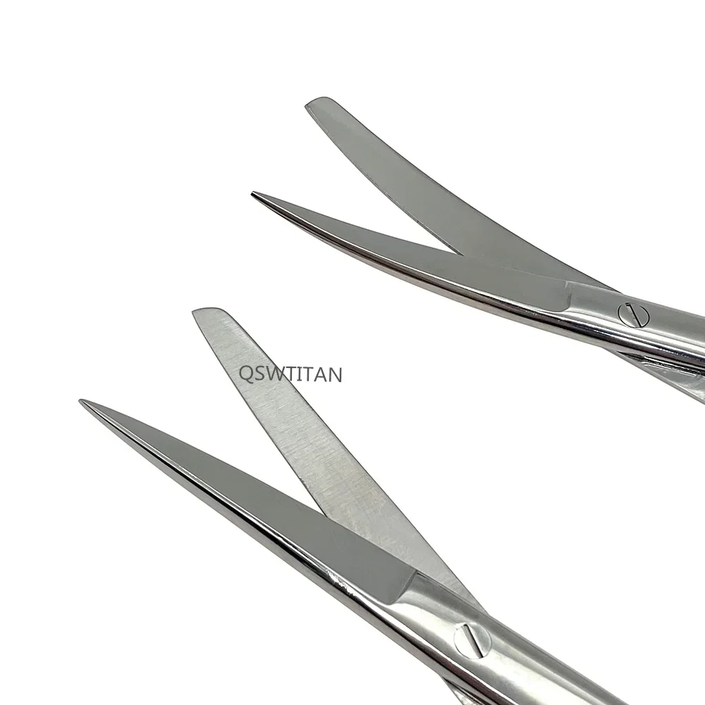 Surgery Scissors 12.5-16CM 1pc Straight/Curved Stainless Steel Surgical Instruments