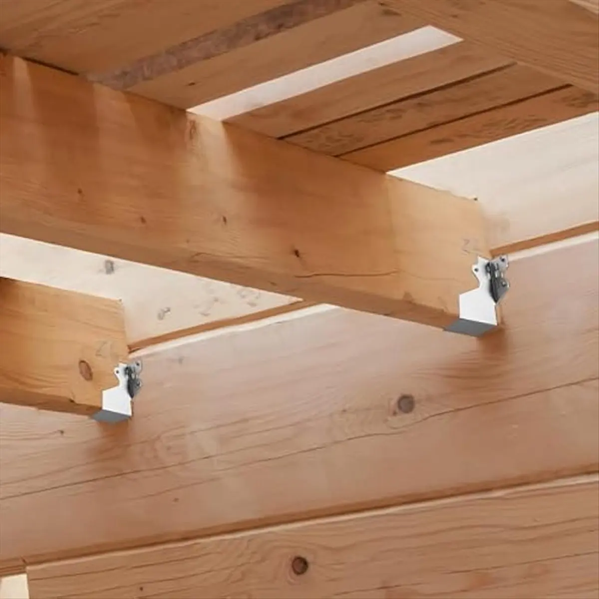 ABLG & 10Pcs Strong Tie Brackets LU24 2X4 Joist Hanger Galvanizing Face Mount Joist Hangers for Wood Hurricane Ties Rafter Ties