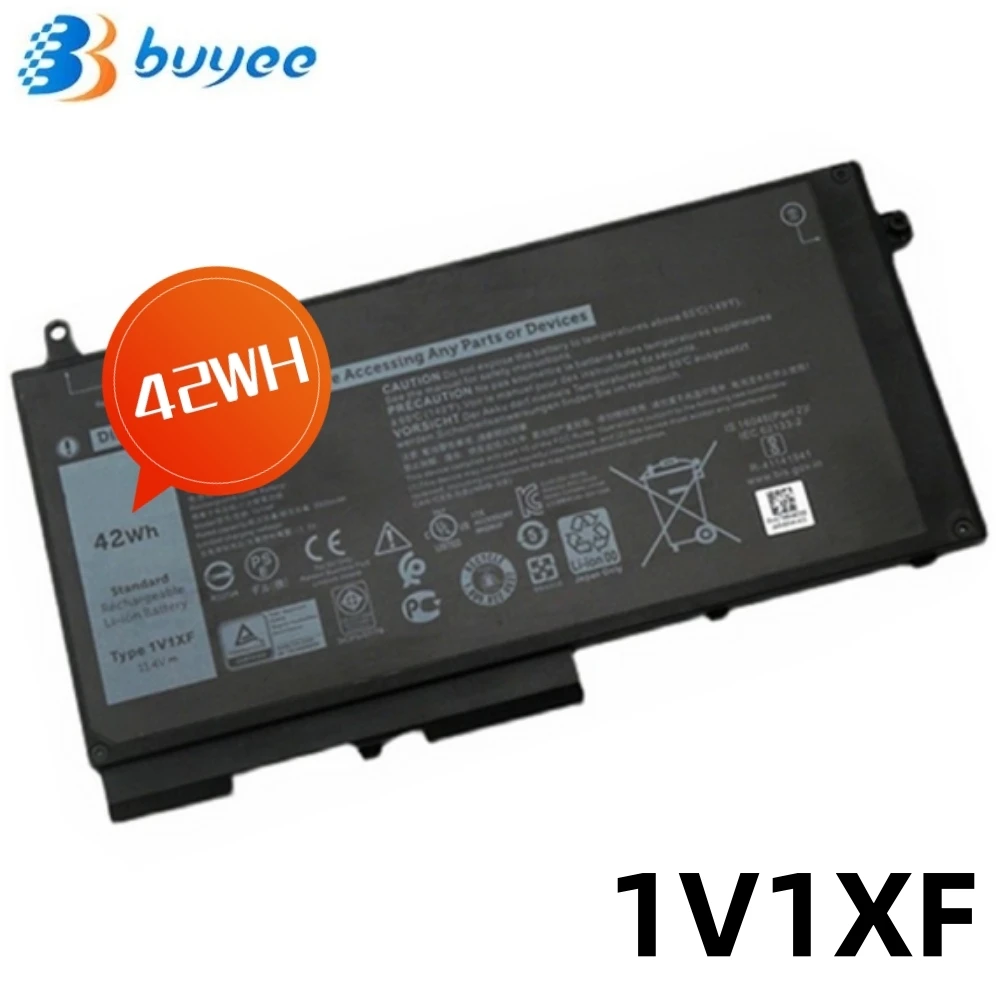 NEW 1V1XF(11.4V 42Wh) Laptop Battery For Dell Latitude 5400 5500 Precision 3540 3550 Inspiron 7590 7591 7791 Series R8D7N 4GVMP