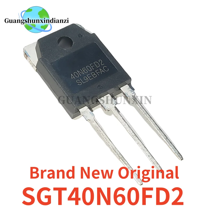 5-10PCS Brand New Original SGT40N60FD2 SGT40N60FD2PN 40N60 FD2 40N60FD2 TO-3P 40A 600V IGBT Transistors Best Quality In Stock