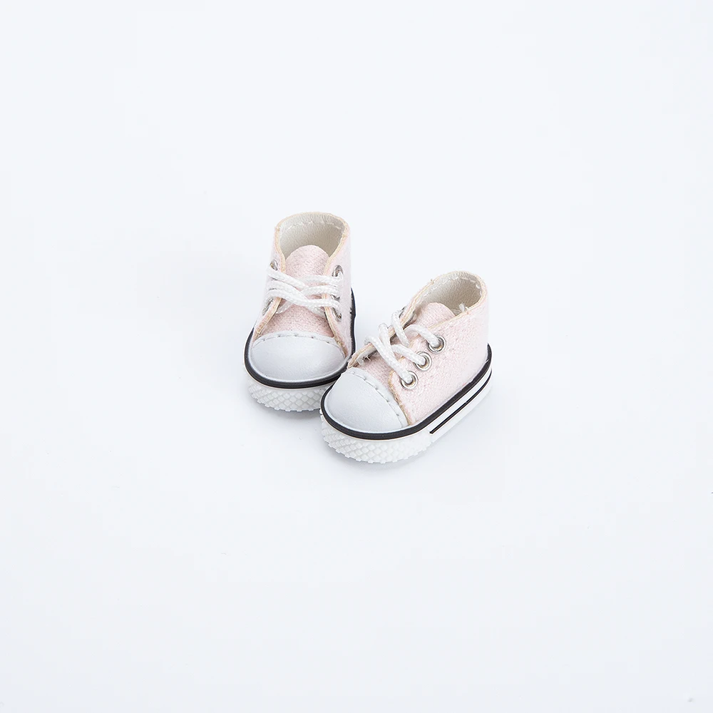 Ob11 Puppe Leinwand Schuhe mit Schnürsenkel Puppe flache lässige einfarbige Schuhe für P9 P10 Ob11, Obitsu 11, Molly, Gsc, 1/12 Bjd Puppe