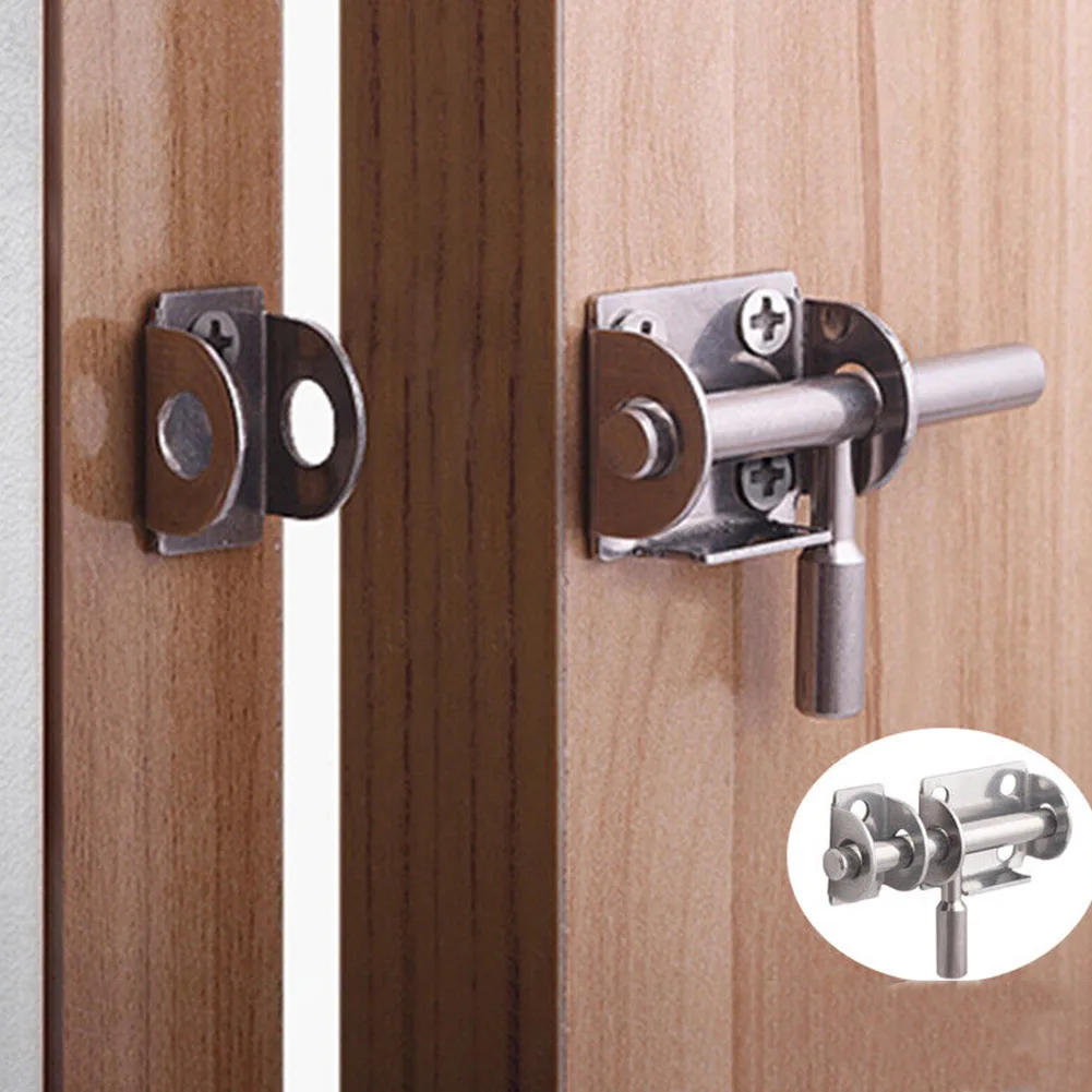 Lock Catch Door Latch Anti-theft Padlock Doors Hardware Doors Windows Deadbolt For Bedroom Toilet Door Door Bolt