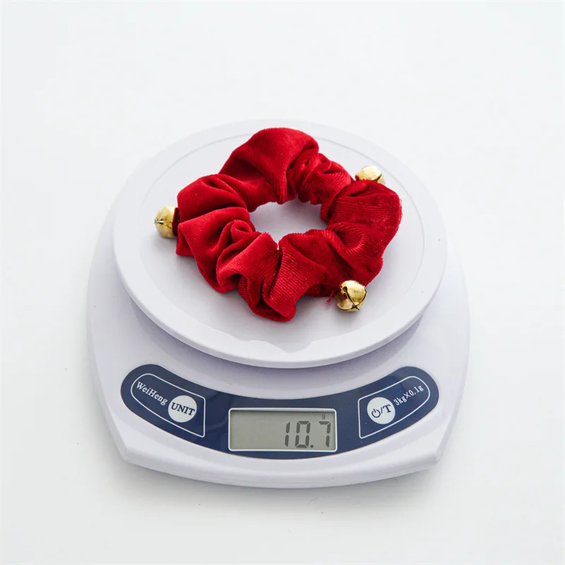 

Cisas Sle Bell Soft Velvet Hair Tie Elastic Band Universal Autumn Winter Faionable Hair Accory Simple Cloth Art