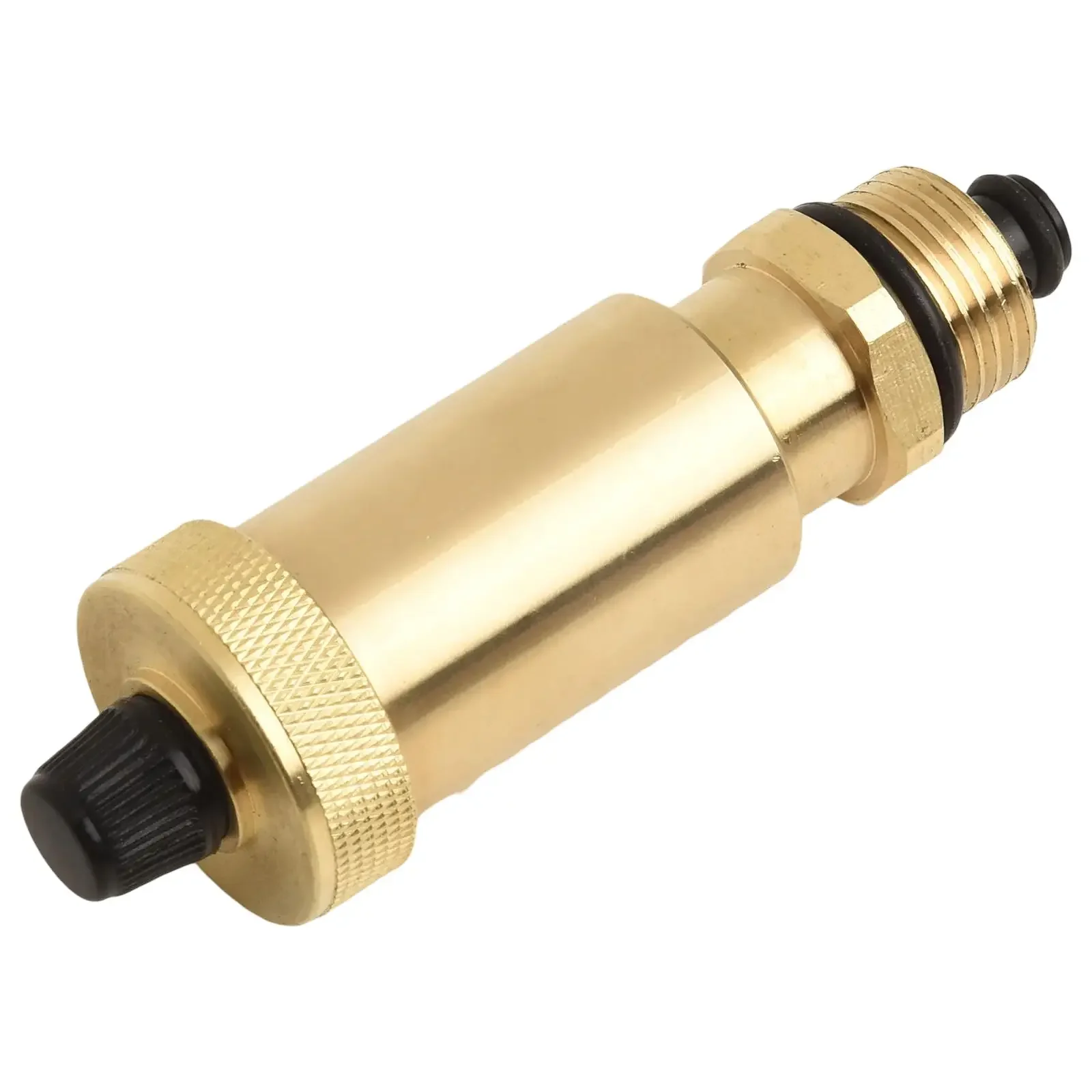 Quick Vent Valve for Heating Applications Automatic Brass Valve with Shutoff Functionality Max Pressure 10 Bar