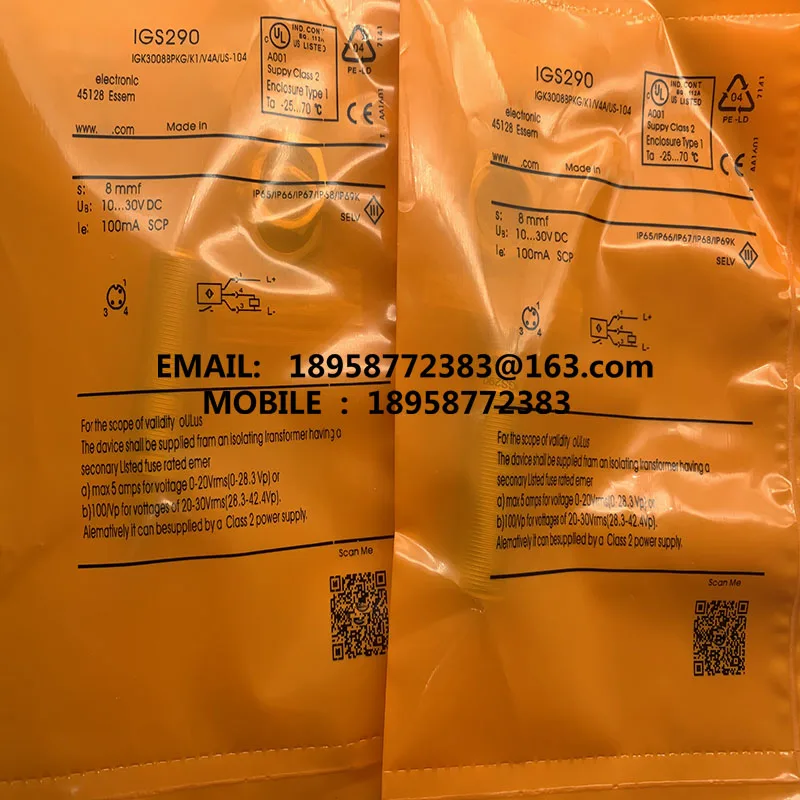 sensor IGS287 IGS288 IGS289 IGS290 IGS291