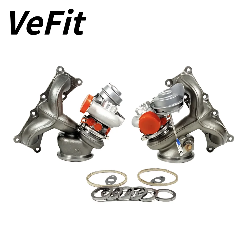 19T Billet Twin Turbochargers for BMW 335i 335is 335ix N54 (LHD) - 775HP Max Flow Performance Turbo Kit - New Improved 19T view 6