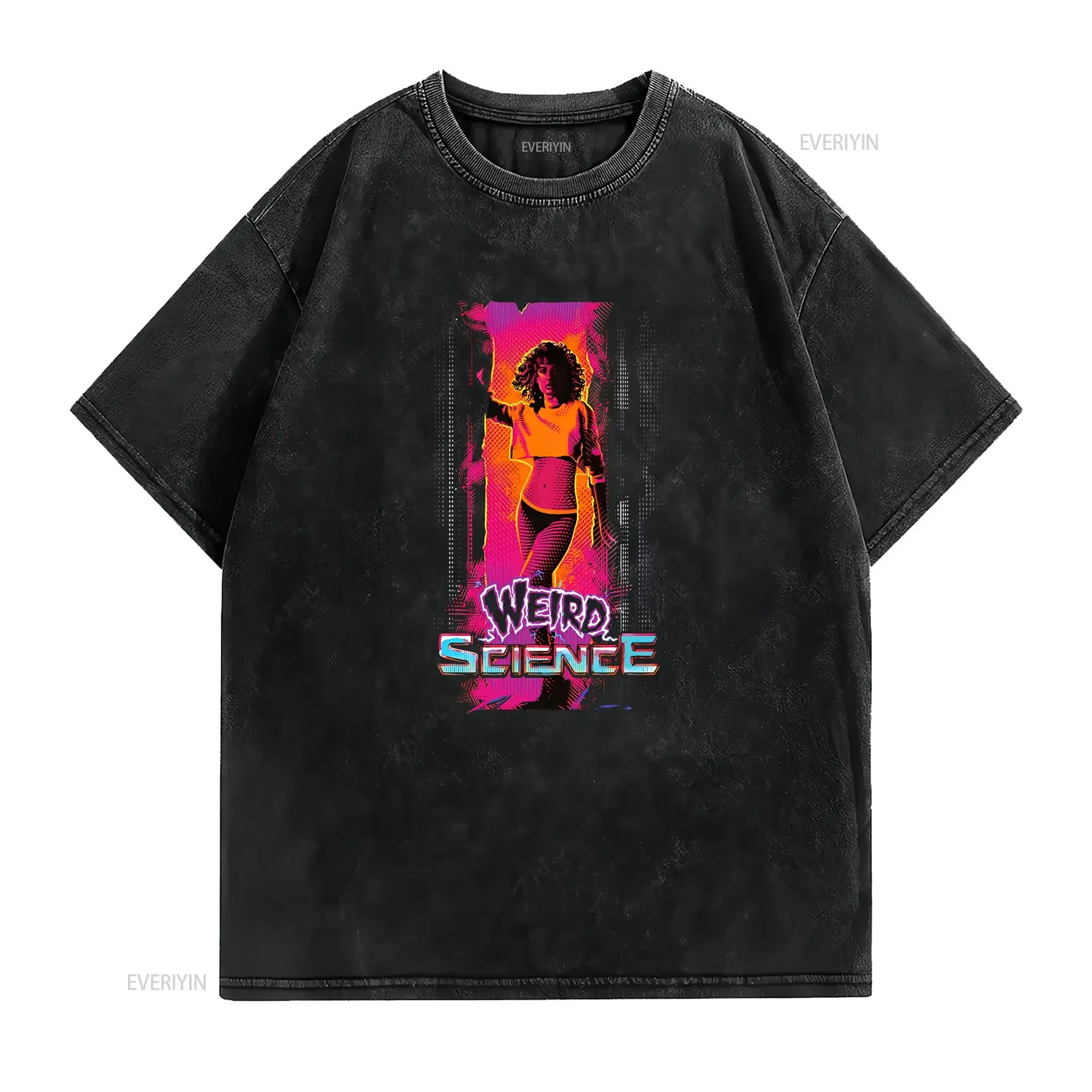 Retro Weird Science 1985 Movie T Shirt Perfect Everyday Wear All Size S 4XL vintage Washed Breathable streetwear vintage