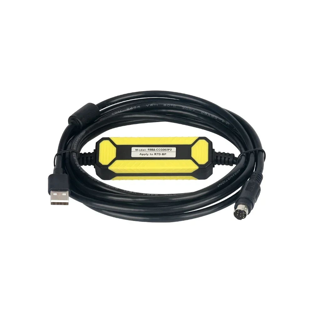 USB-R88A-CCG002P2 Подходит для сервопривода OMRON R88D R7D-BP Кабель для отладки и загрузки данных