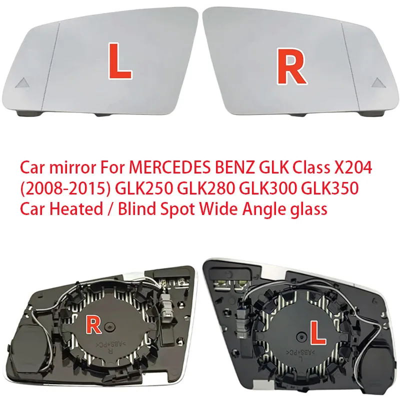 Car Mirror For MERCEDES BENZ GLK Class X204 2008-2015 GLK250 GLK280 GLK300 GLK350 Car Heated / Blind Spot Wide Angle Glass