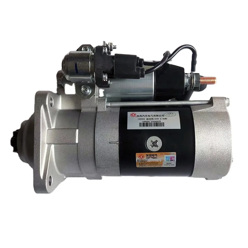 

Original Quality 4BT Diesel Engine Parts 24V 6.0KW Starter Motors 109055 5565913